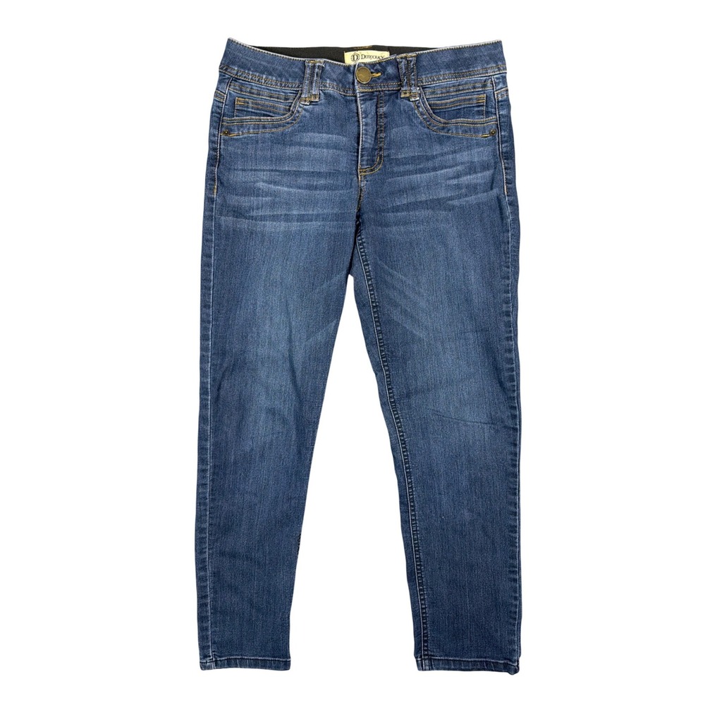Democracy Ab Technology Skinny Jeans Women 8 Dark Wash Stretch Denim B1304XXCD